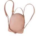 Mochila mini para mujer 15 × 7 × 18 cm Mochila de moda acolchada de cuero sintético Accesorio ligero y resistente al agua con flamencos dorados 5