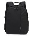 Mochila para câmara DSLR e lentes com divisórias acolchoadas ajustáveis Fixação para tripé Resistente à água Poliéster 25 x 33 x 15 cm 5