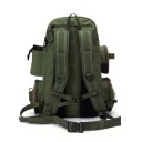 Mochila para material de pesca 50 x 40 x 20 cm Mochila de pesca impermeável para equipamento Organizador espaçoso para peixes Saco portátil para acessórios de pesca 2