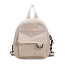 Mochila pequeña de pana de 19 x 9 x 23 cm, ligera, para mujer, de ciudad, de viaje, de ocio 5