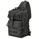 Mochila táctica de pulso 32×20×16 cm Mochila impermeável para caminhadas e campismo Mochila militar para homens e mulheres 1