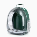 Mochila transparente e respirável para gatos Mochila de viagem para transporte de gatos 40 x 16 x 34 cm 4
