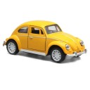 Model auta Brouk 1:36 Kovowy model retro samochodu Detaliczna zabawka dla dzieci Kolekcjonerski model auta Stylowy prezent dla miłośników 5