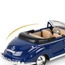 Model de mașină veterinar 1:32 13 x 5 x 3,5 cm Mașinuță retro din aliaj Acoperiș deschis vehicul istoric jucărie pentru copii Model 3