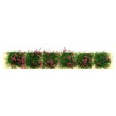 Model Flower Strip 9 x 1 x 0.6 cm Miniature Flower Clusters Garden Decoration for Diorama Model Landscape 11