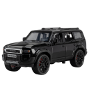 Model metalowego SUV-a Realistyczny model kolekcjonerski pojazdu Metalowa replika SUV z szczegółowym wykończeniem i kołami 1