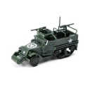 Model polopásového vozidla M3A1 měřítko 1:72 plastová stavebnice k sestavení 9 x 3 x 3,5 cm vojenská technika značka GSF 1