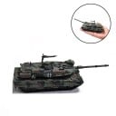 Model tanku Leopard 2A7 mierka 1:72 plastová stavebnica na zostavenie 10,7 x 5 x 5,3 cm zberateľský model na dekoráciu pre modelárov 1