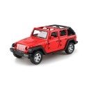Model terénneho auta Jeep Wrangler bez strechy 1:36 Off-road auto pre deti Otvorený model hračka pre chlapcov Zberateľské autíčko 4