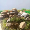 Modelarski żwir 50 g Zrębność 1,3–2,5 cm Kamienie dekoracyjne do makiet, dioram, miniaturowych krajobrazów i modelowania terenu 5