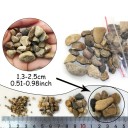 Modelářský štěrk 50 g Zrnitost 1,3–2,5 cm Dekorační kameny pro kolejiště dioráma miniaturní krajinu a terénní úpravy 2