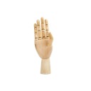 Modèle de main en bois 7