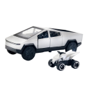 Modèle de pickup en métal avec quatre roues motrices Miniature réaliste de voiture personnelle 4