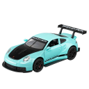 Modèle de voiture Porsche 911 GT3 RS 1:32 15,5 × 6,5 × 4 cm Modèle de collection en métal Corps en zinc Voiture de course sportive 3