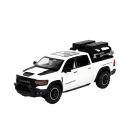 Modèle en métal de voiture RAM Miniature de collection détaillée de pick-up tout-terrain Finition métallique réaliste avec portes ouvrantes 2