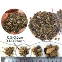 Modellbauer-Schotter 50 g Körnung 0,2–0,5 cm Dekorative Steine für Modelleisenbahnen Dioramen Miniaturlandschaften und Geländegestaltung 2