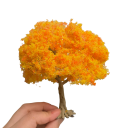 Modellező fa Miniatűr dekoratív fa diorámákhoz, modellező tájakhoz, vasúti modellekhez és építészeti makettekhez 5