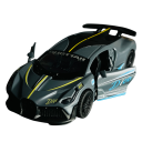 Modello di auto di lusso in lega Macchinina metallica per bambini Auto sportiva realistica giocattolo per bambini Modello da collezione Regalo per ragazzi 5