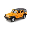 Modello di auto fuoristrada Jeep Wrangler 1:36 Modello in metallo auto off-road per bambini Porte apribili Giocattolo per ragazzi Modello da collezione 6