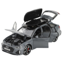 Modelo de carro Audi RS6 1:32 15,7 x 6,1 x 5,8 cm Carro em metal Liga de zinco e alumínio Modelo de colecionador Carro desportivo Brinquedo 2