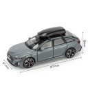 Modelo de carro Audi RS6 1:32 15,7 x 6,1 x 5,8 cm Carro em metal Liga de zinco e alumínio Modelo de colecionador Carro desportivo Brinquedo 4