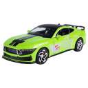 Modelo de carro Mustang 1:32 Modelo em alumínio de carro desportivo Miniatura detalhada de carro de corrida Brinquedo para crianças Modelo 6