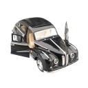 Modelo de carro vintage 1:32 13 x 5 x 3,5 cm Carro retro em liga Modelo de colecionador de veículo histórico Brinquedo para crianças 2