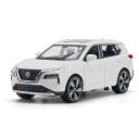Modelo de coche Nissan X-Trail 1:32 Coche de metal SUV Modelo de colección Vehículo todoterreno Juguete para niños Cuerpo de metal Regalo 2