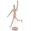 Modelo de madera del cuerpo humano. 1