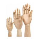 Modelo de mano de madera 3