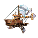 Modelo de puzzle 3D em madeira de Naves Espaciais DIY Brinquedo de ficção científica para crianças e adultos Modelo de montagem criativa Presente 3