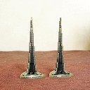 Modelo decorativo de un rascacielos. 3