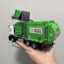 Modelul vehiculului de salubritate 1:22 19,5 cm Set de mașină de salubritate cu coș de gunoi Jucărie de lucru realistă pentru copii Model educativ 5