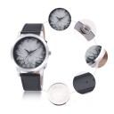 Modern dameshorloge met bloem J2004 5