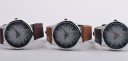 Modern dameshorloge met bloem J2004 6