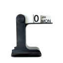 Modern evig kalender 16,5 x 15,5 cm Minimalistisk roterande bordskalender Manuell datuminställning Designkontorsdekoration 5