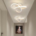 Modern LED-es csillár 3 állítható színű mennyezeti világítással állítható színhőmérsékletű modern stílusú mennyezeti lámpával 24 x 10 cm 3