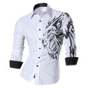 Modern Men's Shirt - White 1