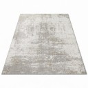 Modern Striped Rug for Living Room 160 x 80 cm Polyester Grey Area Rug with Irregular Pattern for Living Room and Bedroom 1