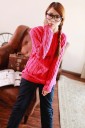 Modern Women's Sweater - Pink 3