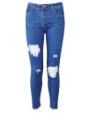 Moderna damjeans med hål J1388 13