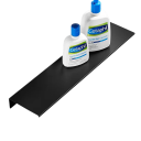 Moderná kúpeľňová nástenná polica 50x12 cm Kovový regál na stenu do kúpeľne Úložná polica na kozmetiku a doplnky Montáž na skrutky 7