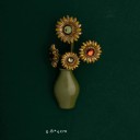 Moderna växtbroscher 2,8–9,1 cm Zinklegering Flera sorter Löv och blommor Elegantisk naturlig accessoar 1