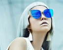 Moderne Cat Eye-solbriller J2923 1