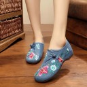 Moderne Damen-Ballerinas mit Blumen J2388 9