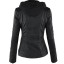 Moderne Damen-Lederjacke J919 4