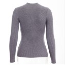 Moderne dameturtleneck - Lysegrå 4