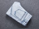 Moderne herrejeans - Blå 8