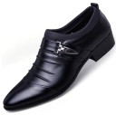 Moderne lage herenschoenen met gesp J2139 6