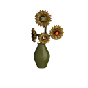 Moderne plantebrocher 2,8–9,1 cm Zinklegering Flere slags Blade og blomster Elegant naturlig tilbehør 15